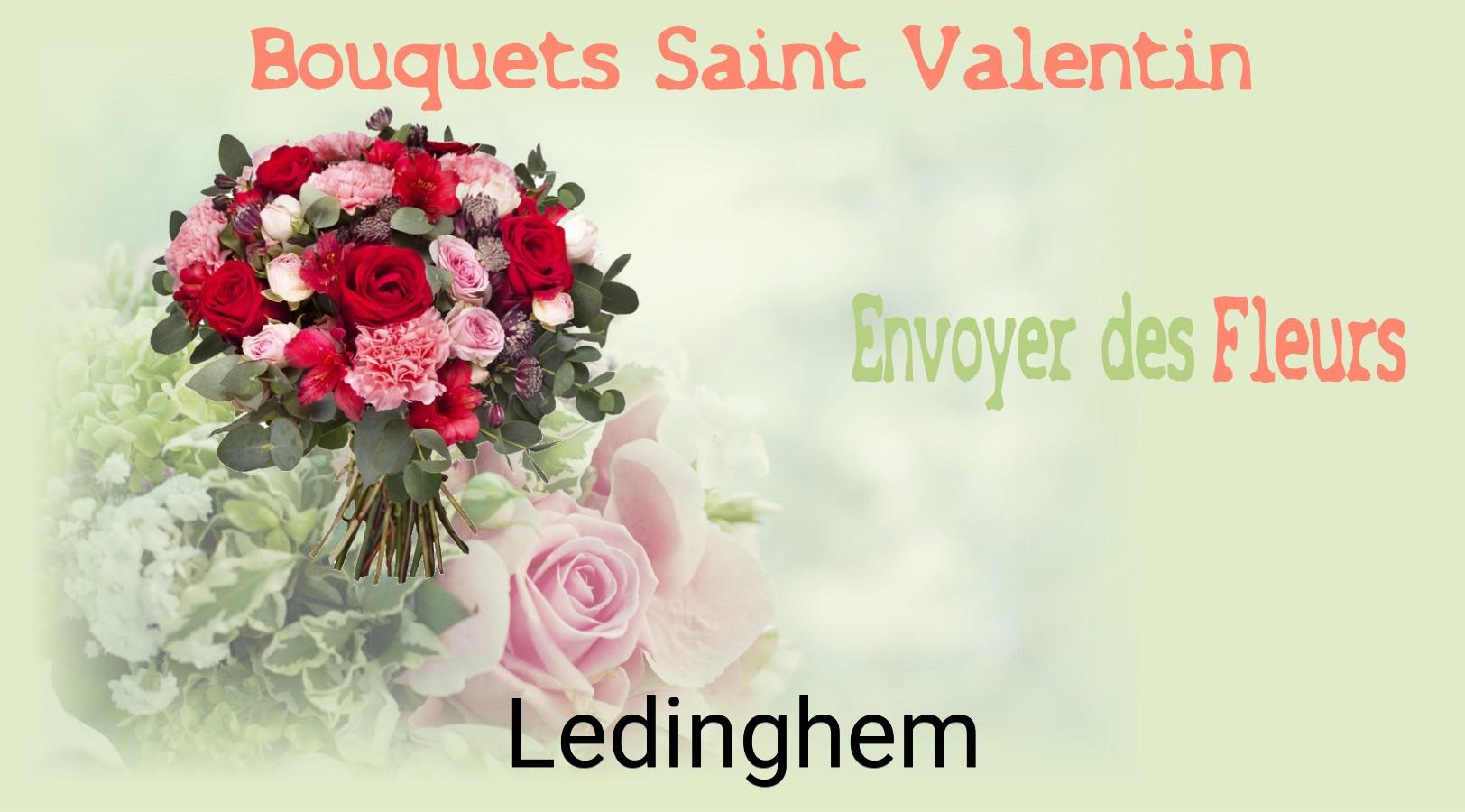Roses de Saint-Valentin livrées à Ledinghem